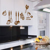 Happy Kitchen Wall Sticker for Kitchen Decoration (18 by 36 inches)