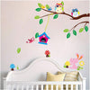 Sticker for Children Wall Sticker Funny Animals on a Bridge Wall Decoration Children's Room