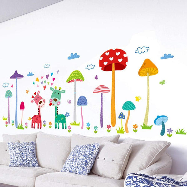 Wall Art Sticker, Wall Art Sticker, Children's Room, Nursery, Classroom Background, Wall Decoration, Children's Sticker, Removable Wall Sticker,