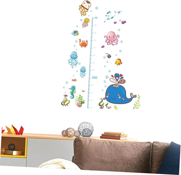 HM92014 Toddmomy Art Sticker Baby Percentile Chart Growth Chart Wall Decal Wall Sticker