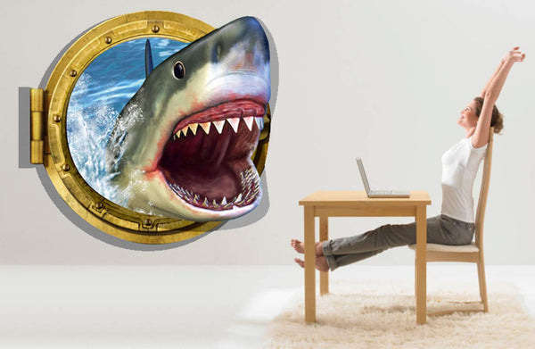Fish 3D Wall Sticker for Living Room Bedroom Office and All Decorative Stickers