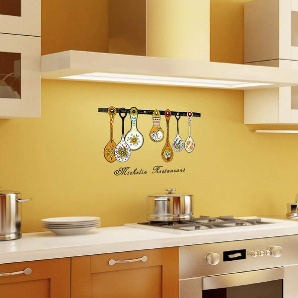 Royals Kitchen Transparent Oil Proof Sticker High Temperature Cooktop Tile Wall Sticker  SK030