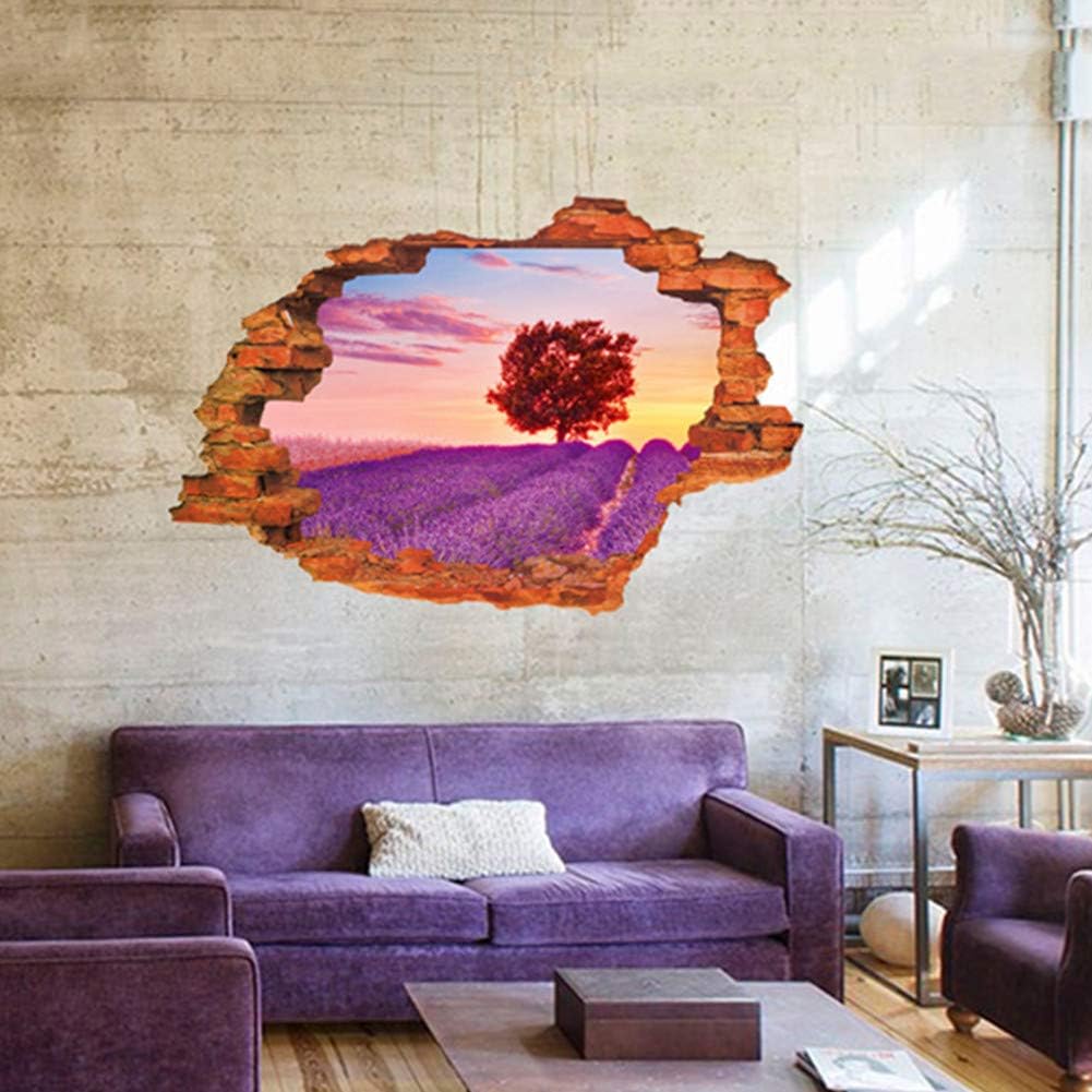 Wall Sticker Scenery | Wall Decoration | Sunset Sticker