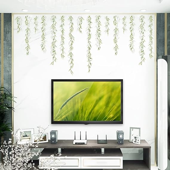 JAAMSO ROYALS Nature Wall Stickers, Tree Wall Stickers for Living Room, Beautiful Wall Stickers, Wall Stickers Tree Design, Tree Sticker for Wall Decoration, Sticker on The Wall  size 60x90 hm92071