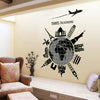 WALLSTIKER DINDING TRAVEL GLOW IN THE DARK ABQ9633 WALL STICKER KAMAR