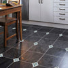 Floor Sticker, Kitchen Bathroom Self-Adhesive PVC Waterproof Wall Floor Tile Diagonal Sticker Kitchen Tools Kitchen Supplies Wall Sticker, Wall Décor sk34008