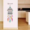 Sk7054woopme Wall Sticker Dream Catcher Nest Cycle Bedroom Hall Home Living Room Office Vinyl Multicolored Printed Decal Stickers L X H 30 X 90 Cms