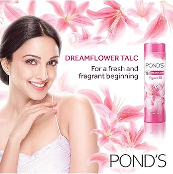 POND'S DREAM FLOWER FRAGRANT TALC - PINK LILY 400G  pdftpkz9b-1