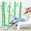 PVC Cute Cartoon Panda Bamboos Decor Wall Stickers Art Decal Removable For Children's Room Decor Bedroom Sitting Room Sofa TV Background By Kamay's CJM7169