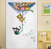 Wall sticker Cat Door II  SK9363 (90x60) Stiker Dinding