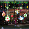 Window Glass Door Removable Christmas Festival Wall StickerXh6256