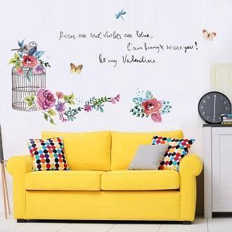 Birdcage Wall Stickers JM7316