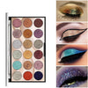 Professional Waterproof 18 Colors Makeup Glitter Kit Eye Shadow Palette  gekmiz4k-a