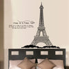 Eiffel Tower Wallpaper Wall Stickers Room Decoration AY9119A