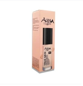 Aqua Color Line True Skin Fresh Nude High Coverage Foundation