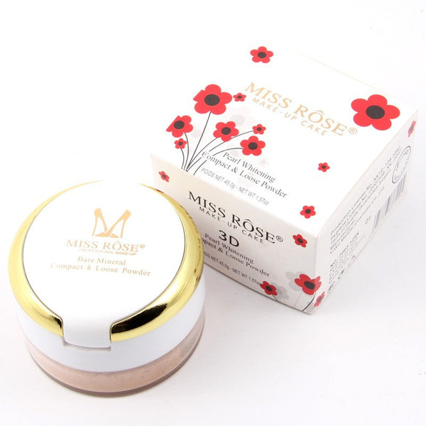 Miss Rose 3D Compact Powder and Loose Powder No reviews