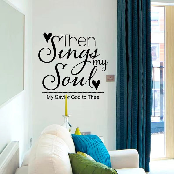 Inspirational Quotes Living Room Work Gym Motivational Wall Art Sticker