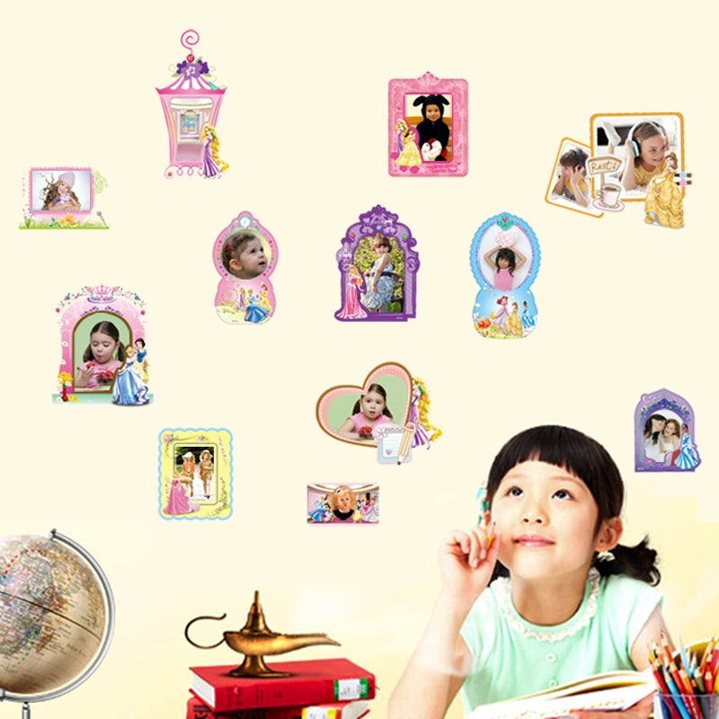 Ay9086 Princess Photo Frame Wall Sticker