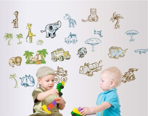 Wall Sticker / Wall Stiker / Stiker Dinding Binatang / Animal AY9155