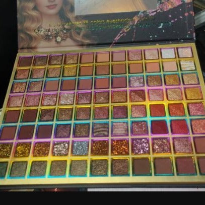 Huda Beauty NEW 4D Perfect Life - 88 Colors Diamond Crystal Eye Shadow  hekmiz4k-2