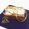 Gold Plated Beautiful 4 PCS Bangle Set bl24gde1m-9