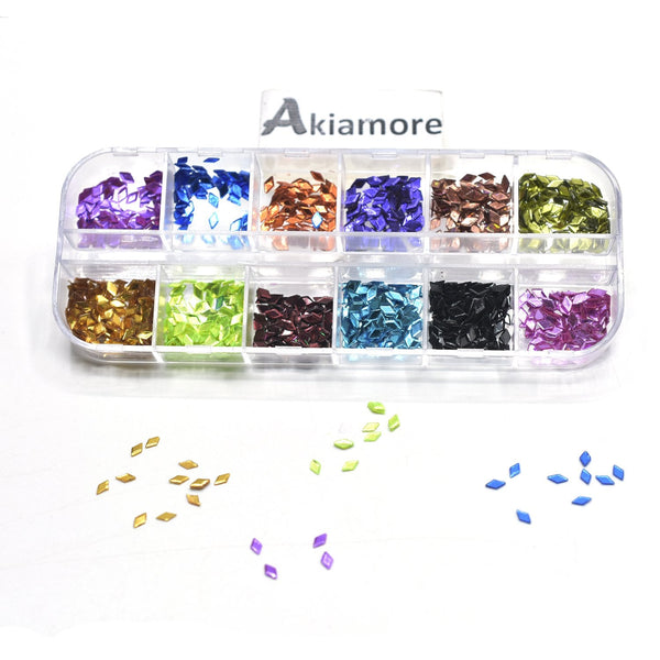 New Multi-size Nail Rhinestones 3D Crystal AB Clear Nail Stones Gems Pearl DIY Nail Art Decorations Rivet Rhinestone ntfrmir2g-1