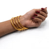 Gold Color Bangles  Bracelet For Women Arabic Ethnic Wedding Jewelry Dubai Bangles Family Gift  bl24gde5a-7