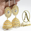 Women Indian Jhumka and Shara  Earrings Vintage Ethnic Hollow Tassel Bell Earrings For Women 2020 egfrcrb3i-3