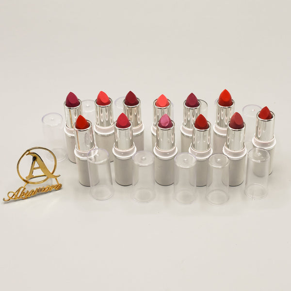Pack Of 12 Miss Rose Lipstick Shades  Matte Lipstick