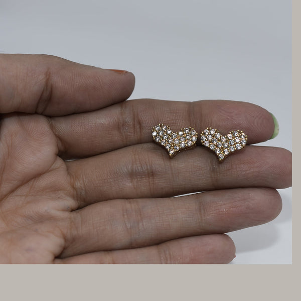 1 pair 2021 New Design Luxury Heart Stud Earrings Fashion Big Love Earrings For Woman Romantic Wedding Jewelry egfrsrb5h-9