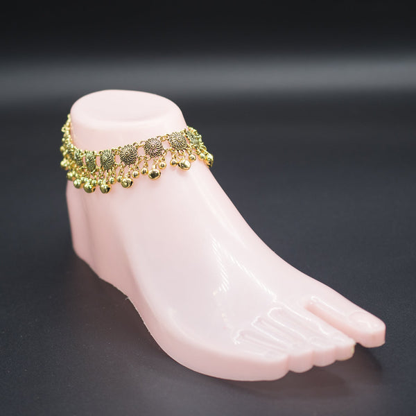 fashion Antique gold Payal for women plfrada3c-4
