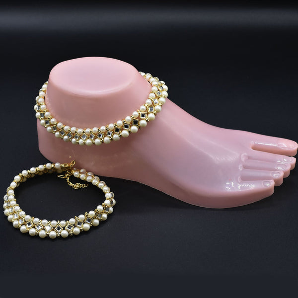 Stylish Gold Infinity Charm Beach Anklets For Girls & Womens plfrgda3i-5