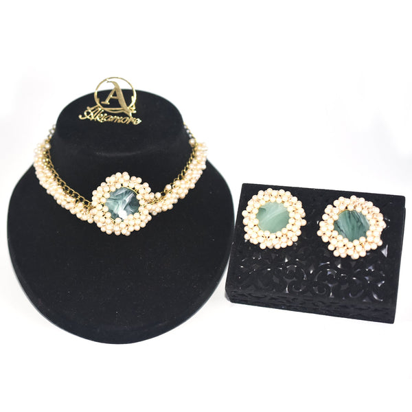 Copy of Jewelry Sets Women Indian African Jewelry Set amazing price Wedding Jewellery For Brides Dubai Gold Jewelry Sets jtfrwea7e-1