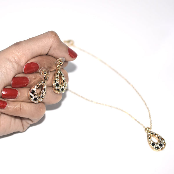 trending Gold Plated Jewelry Sets Necklace Earrings For Women jtfrgda7j-1