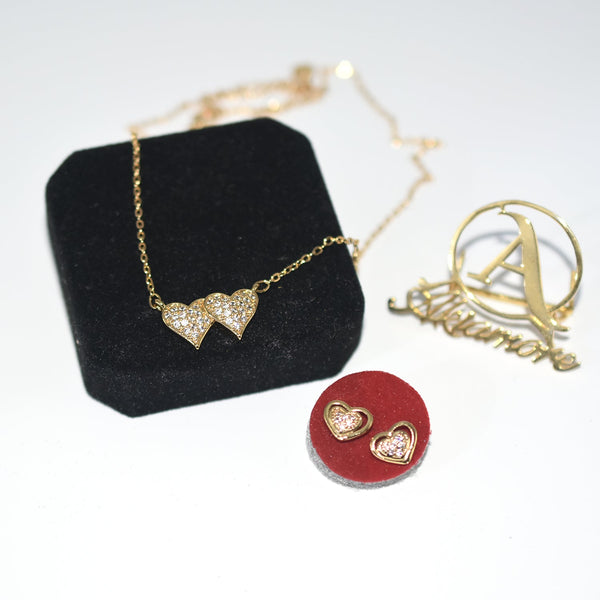 Stylish and decent light weight Gold jewellery set design. jtfrgda8f-1