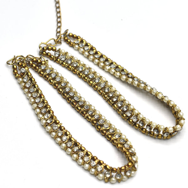Indian antique Pearl Payal pair plfrada3e-3