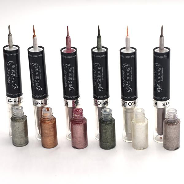 Heng Feng 2 in 1 Diamond Liquid Glitter Eye shadow llfrmis2l-1