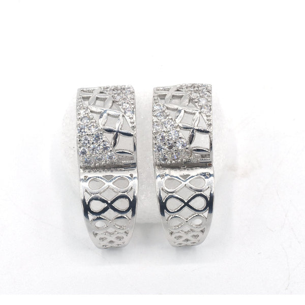 Fancy Silver Earrings For Women egfrsrb3j-5