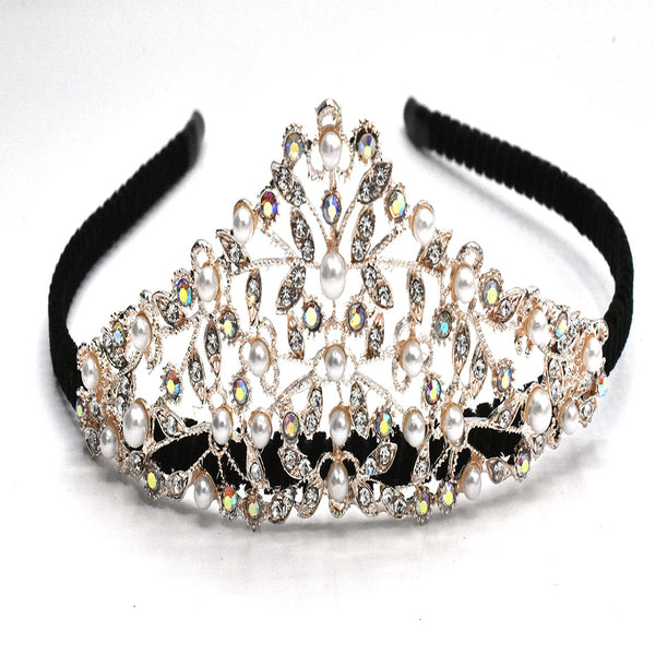 Fancy Crown Rhinestone Hair Accessories British Queen luxury Crown Hair Band