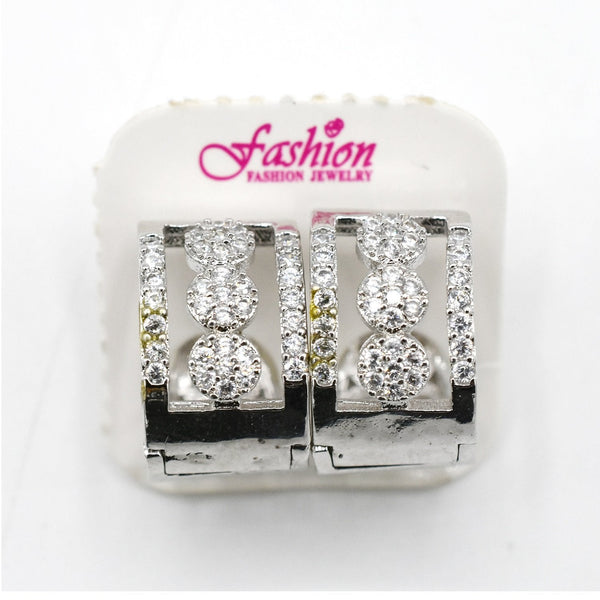 Fashion Silver Color Earrings Crystal Hoop Earrings For Women Korea Jewelry New 2020 egfrsrb3j-6