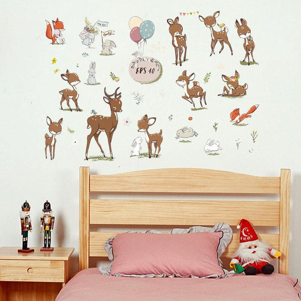 deer wall sticker SK9293