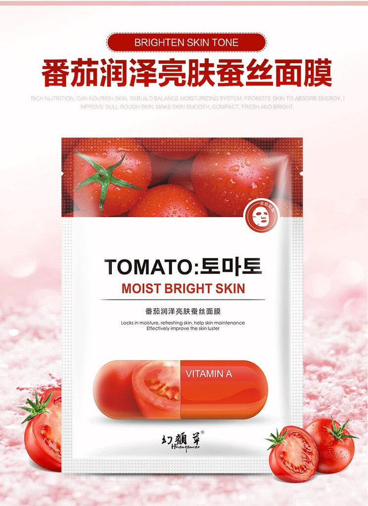 Huanyancao Fruits Brightening/ Soothing / Firming/ Refreshing Mask Skin Care Oil-control Nourishing Whitening Anti-aging  mkfrweu1d-7