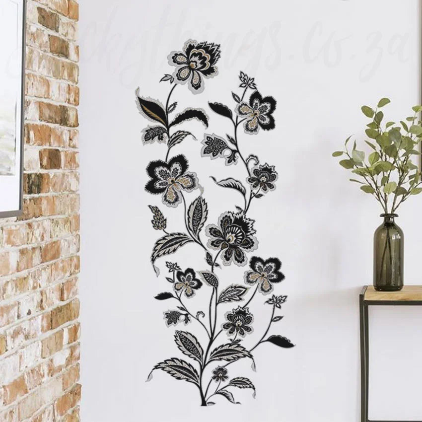 RoomMates Jazzy Jacobean Peel and Stick Wall Decals size 50x70 ay7041