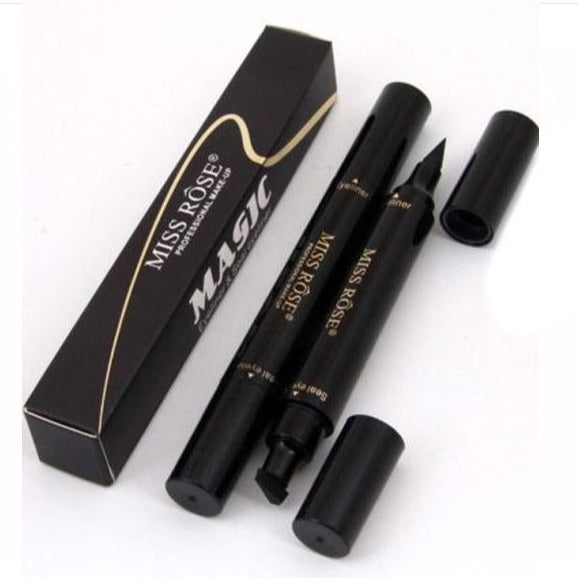 Miss Rose Stamp Eyeliner & Seal Pencil Professional Eye Makeup Tool Double Heads Two Heads Eyeliner Pen erfrbks3d-4