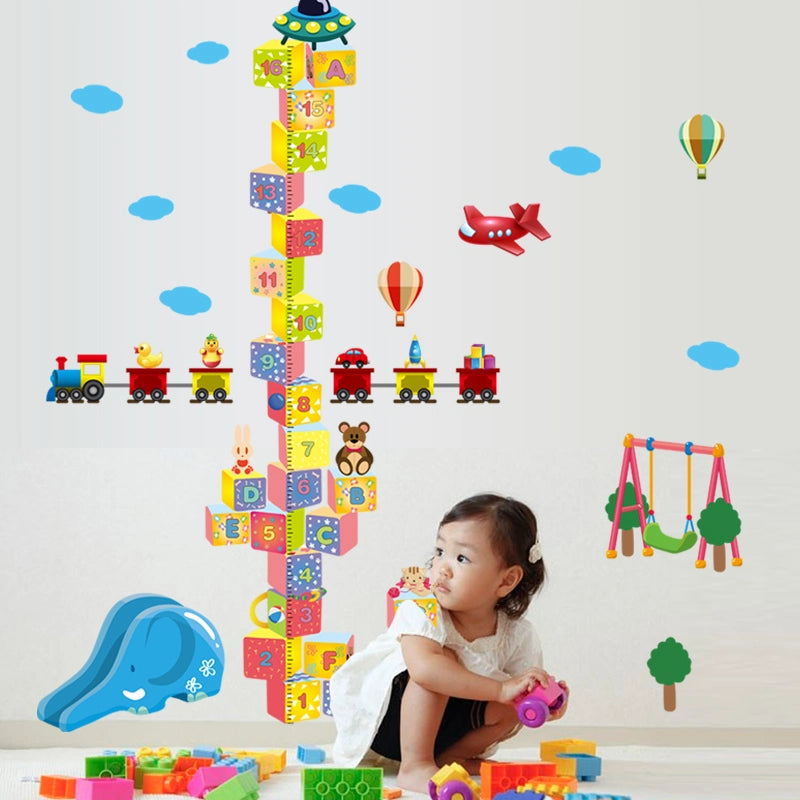 Sk2002ab Building Blocks Wall Sticker