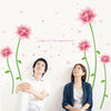 Sk9194 Romantic Pink Blossoms Wall Sticker