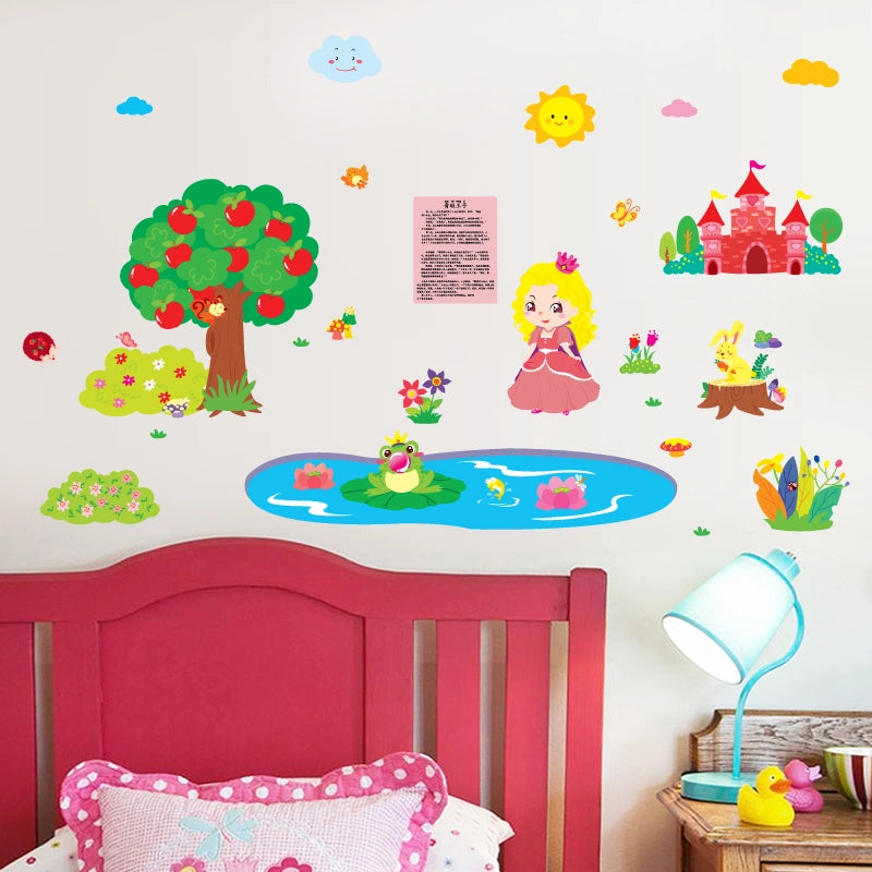 Sk9260 The Frog Prince Wall Sticker