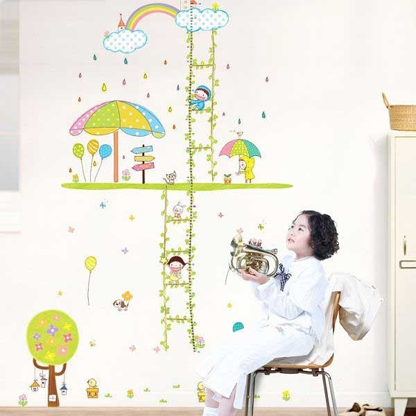 TipTop Wall Stickers Kids Boys Girls Babies Nursery Room Children