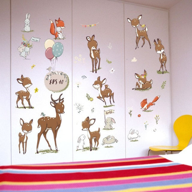 deer wall sticker SK9293