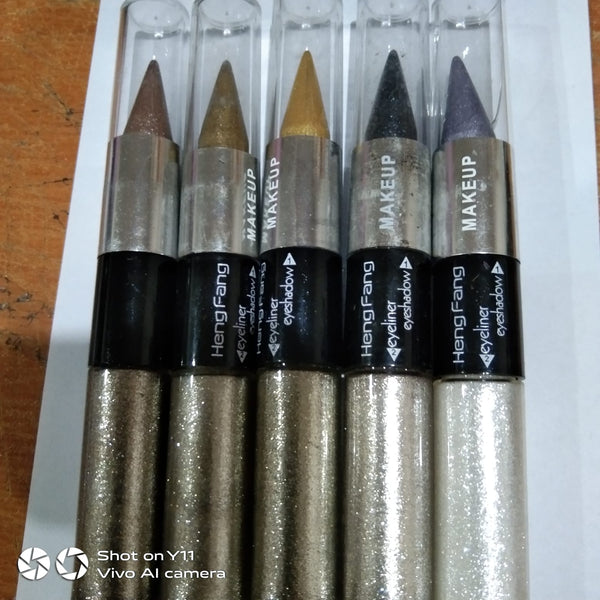 Hengfang Waterproof 2 In 1 Liquid Eyeshadow Eyeliner and Eye Pencil Eye Shadow Makeup Shimmer and Shine llfrmis3a-1